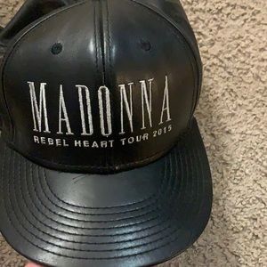 Madonna Rebel Heart Tour 2015 cap, faux leather , used, excellent condition